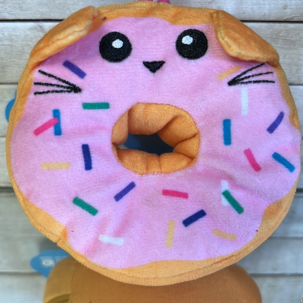 Meowgical donut plush
